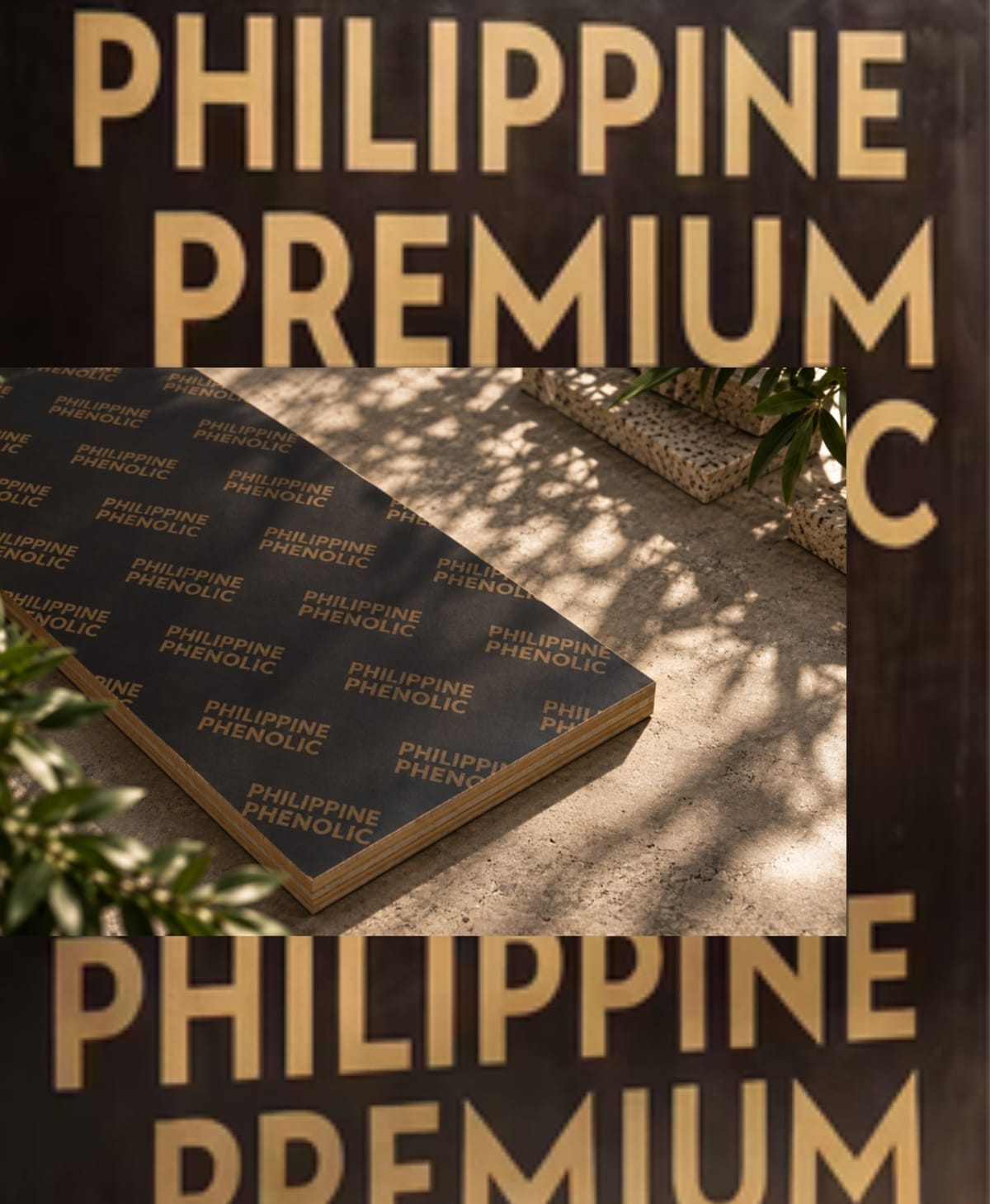 Close up of the NuForm phenolic film face